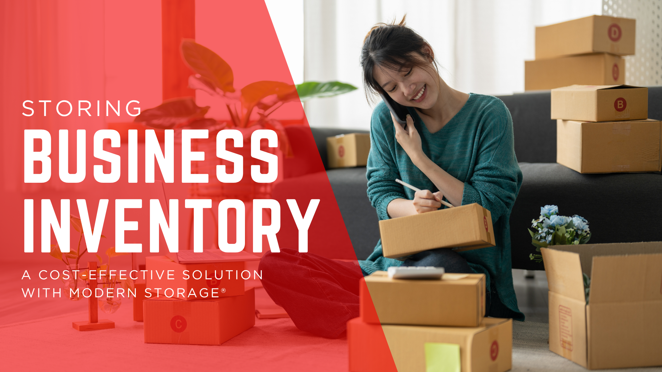 Storing Business Inventory: A Cost-Effective Solution with Modern Storage